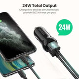 UGREEN Dual USB Car Charger - Image 2