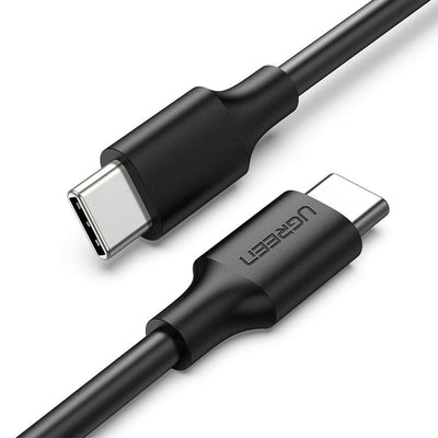 UGREEN USB-C to USB-C PD Fast Charging Cable 3A Max Black 1m - Image 1