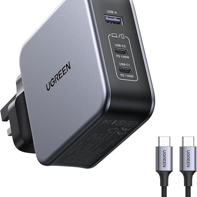 UGREEN GaN Fast Charger 140W with Cable - Image 1